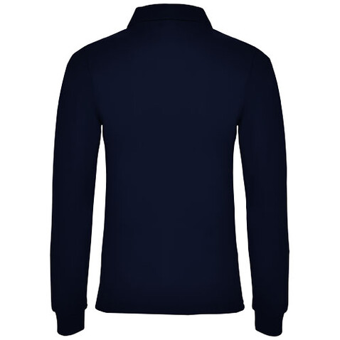 Estrella Langarm Poloshirt für Damen, Navy Blue bedrucken, Art.-Nr. R66361R1
