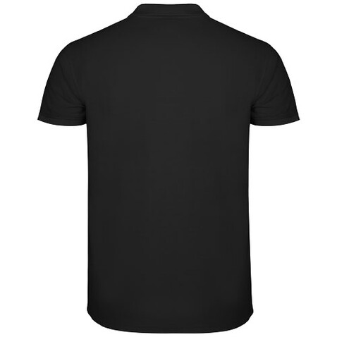 Star Poloshirt für Herren, schwarz bedrucken, Art.-Nr. R66383O6