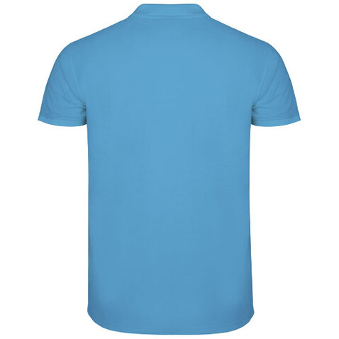 Star Poloshirt für Herren, türkis bedrucken, Art.-Nr. R66384U2