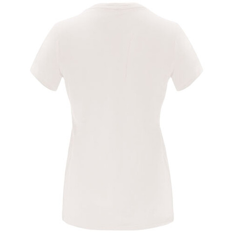 Capri T-Shirt für Damen, Vintage White bedrucken, Art.-Nr. R66832C5