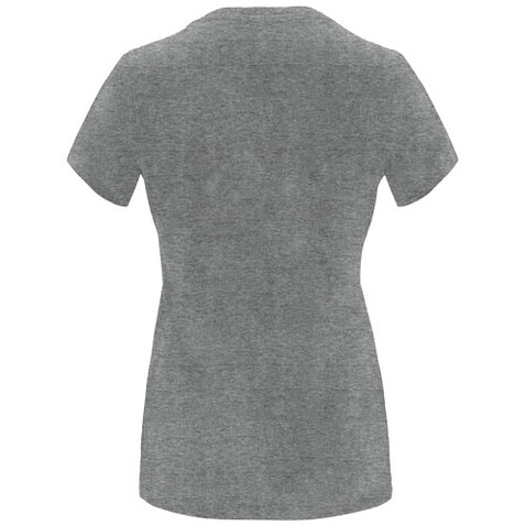 Capri T-Shirt für Damen, Marl Grey bedrucken, Art.-Nr. R66832U5