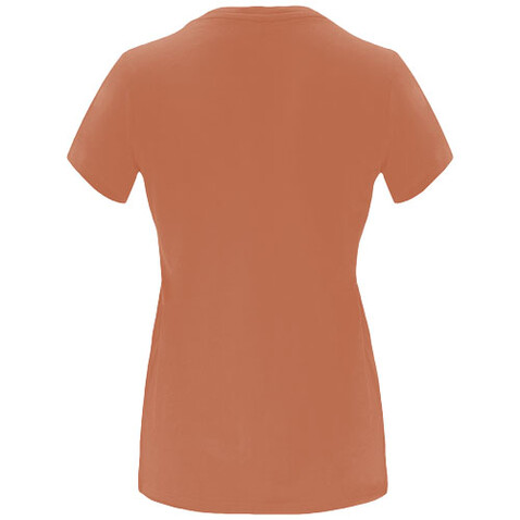 Capri T-Shirt für Damen, Greek Orange bedrucken, Art.-Nr. R66833M5