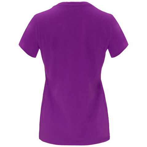 Capri T-Shirt für Damen, lila bedrucken, Art.-Nr. R66834H5