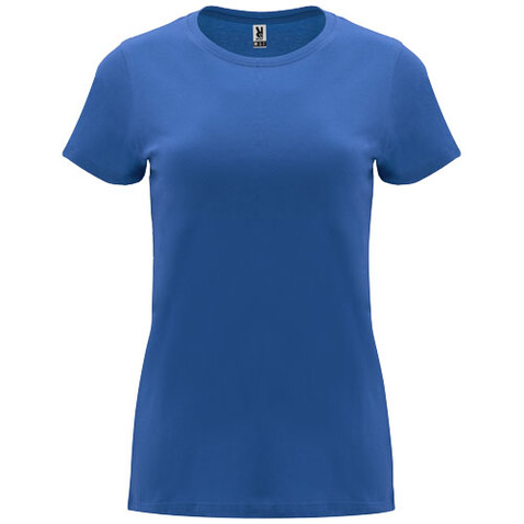 Capri T-Shirt für Damen, royalblau bedrucken, Art.-Nr. R66834T5