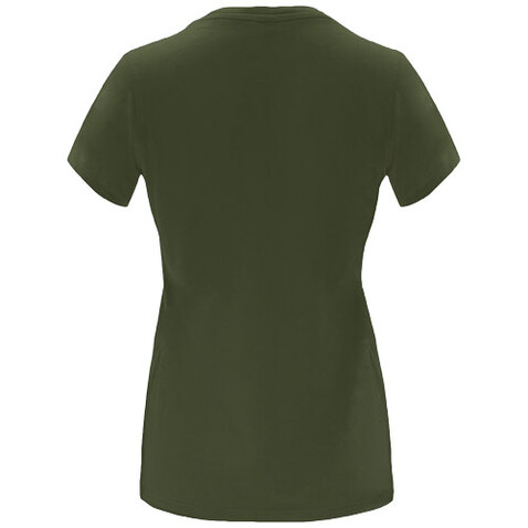 Capri T-Shirt für Damen, Venture Green bedrucken, Art.-Nr. R66834Y5