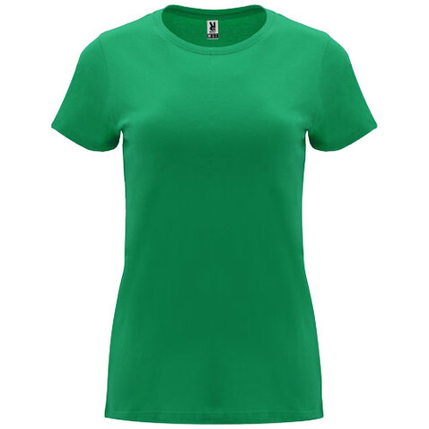 Capri T-Shirt für Damen, Kelly Green bedrucken, Art.-Nr. R66835H6