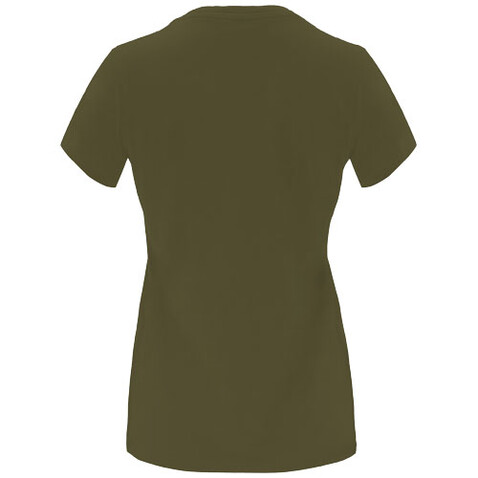Capri T-Shirt für Damen, Militar Green bedrucken, Art.-Nr. R66835M6