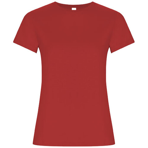 Golden T-Shirt für Damen, rot bedrucken, Art.-Nr. R66964I4