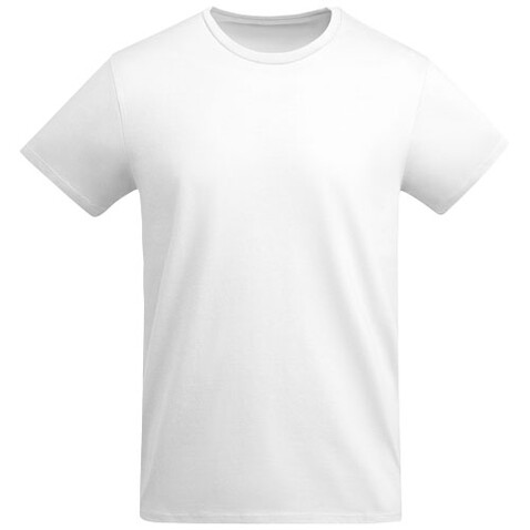 Breda T-Shirt aus Bio-Baumwolle für Herren, weiss bedrucken, Art.-Nr. R66981Z5