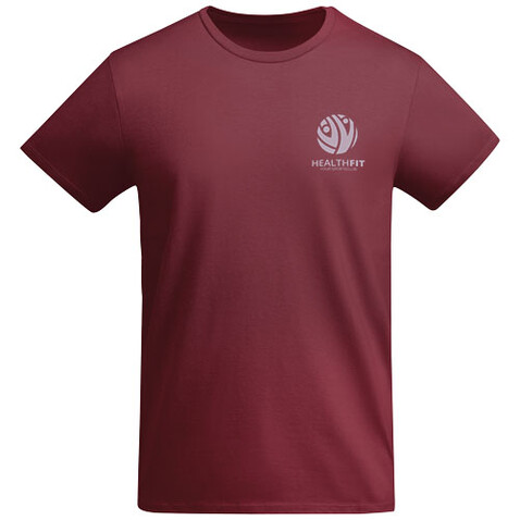 Breda T-Shirt für Herren, Garnet bedrucken, Art.-Nr. R66982P3