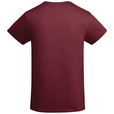 Breda T-Shirt aus Bio-Baumwolle für Herren, Garnet bedrucken, Art.-Nr. R66982P3
