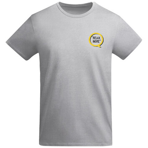 Breda T-Shirt für Herren, Marl Grey bedrucken, Art.-Nr. R66982U2