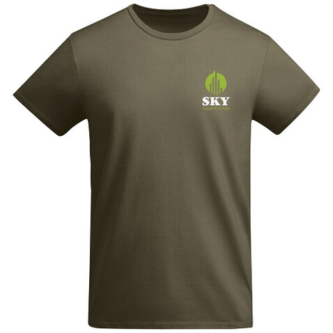 Breda T-Shirt für Herren, Militar Green bedrucken, Art.-Nr. R66985M3
