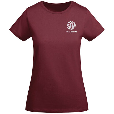 Breda T-Shirt für Damen, Garnet bedrucken, Art.-Nr. R66992P5