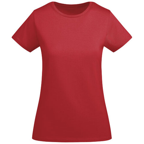 Breda T-Shirt für Damen, rot bedrucken, Art.-Nr. R66994I4