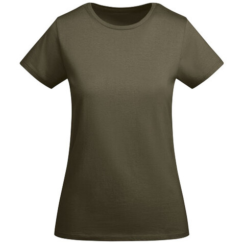 Breda T-Shirt aus Bio-Baumwolle für Damen, Militar Green bedrucken, Art.-Nr. R66995M4