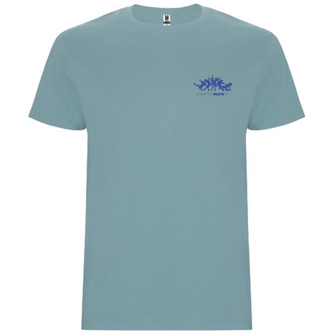 Stafford T-Shirt für Kinder, Dusty Blue bedrucken, Art.-Nr. K66811ML