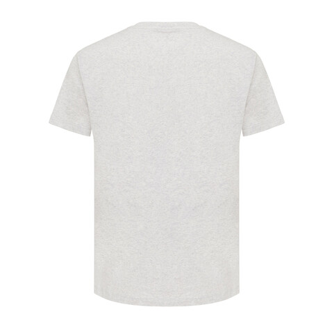 Iqoniq Yala Damen T-Shirt aus recycelter Baumwolle ungefärbte helles Grau bedrucken, Art.-Nr. T4100.032.XXXL