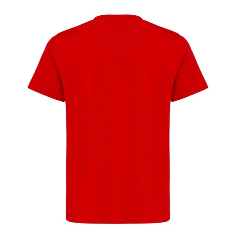 Iqoniq Koli Kids T-Shirt aus recycelter Baumwolle rot bedrucken, Art.-Nr. T6100.029.1314