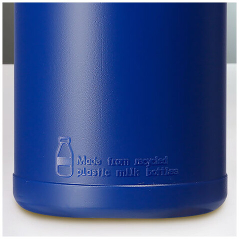 Baseline Recycelte Sportflasche, 500 ml, blau, blau bedrucken, Art.-Nr. 21044491 Baseline Recycelte Sportflasche, 500 ml, blau, blau bedrucken, Art.-Nr. 21044491