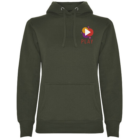 Urban Kapuzenpullover für Damen, Venture Green bedrucken, Art.-Nr. R10684Y5