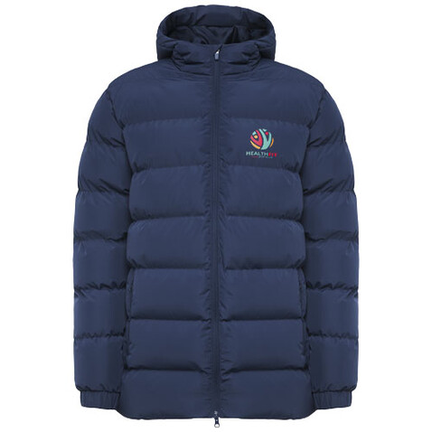 Nepal isolierter Parka Unisex, Navy Blue bedrucken, Art.-Nr. R50801R1