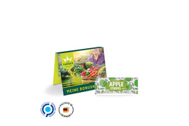 Werbekarte Midi, Fruit Stripes Apple sour bedrucken, Art.-Nr. 1144.00043