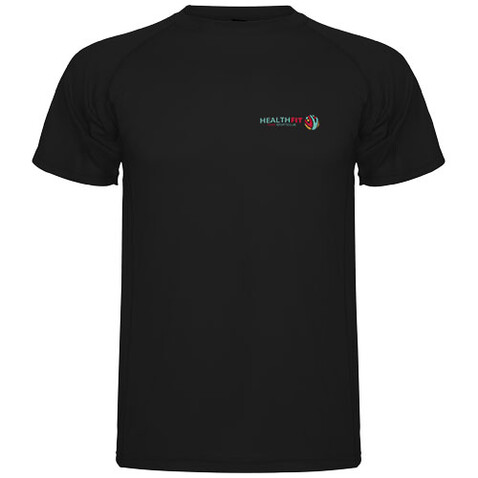 Montecarlo Sport T-Shirt für Kinder, schwarz bedrucken, Art.-Nr. K04253OD Montecarlo Sport T-Shirt für Kinder, schwarz bedrucken, Art.-Nr. K04253OD