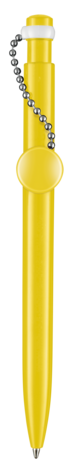 Kugelschreiber PIN PEN–zitronen-gelb bedrucken, Art.-Nr. 00060_0200