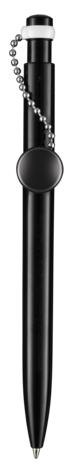 Kugelschreiber PIN PEN–schwarz bedrucken, Art.-Nr. 00060_1500