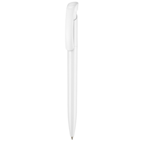 Kugelschreiber CLEAR–weiss bedrucken, Art.-Nr. 02000_0101