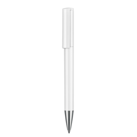 Kugelschreiber LIFT–weiss bedrucken, Art.-Nr. 03800_0101