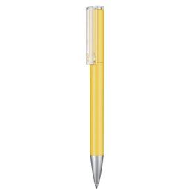 Kugelschreiber LIFT SOFT–zitronen-gelb bedrucken, Art.-Nr. 03801_0200