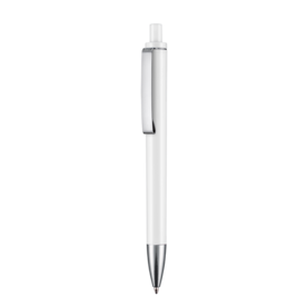 Kugelschreiber EXOS–weiss bedrucken, Art.-Nr. 07600_0101
