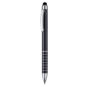 Kugelschreiber TOUCHPEN SCHWARZ–schwarz bedrucken, Art.-Nr. 67510_5111 Kugelschreiber TOUCHPEN SCHWARZ–schwarz bedrucken, Art.-Nr. 67510_5111