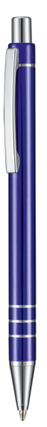 Kugelschreiber GLANCE BLAU–dunkel blau bedrucken, Art.-Nr. 68715_5109