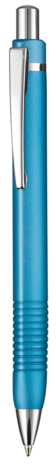 Kugelschreiber TRIANGLE HELLBLAU–hell blau bedrucken, Art.-Nr. 68925_5108