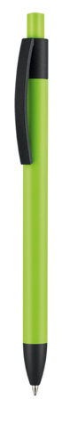 Kugelschreiber CAPRI-SOFT GRÜN–hell grün bedrucken, Art.-Nr. 69918_5107