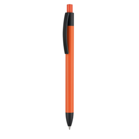 Kugelschreiber CAPRI-SOFT ORANGE–orange bedrucken, Art.-Nr. 69924_5104