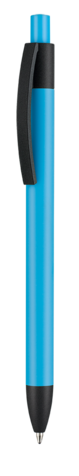 Kugelschreiber CAPRI-SOFT HELLBLAU–hell blau bedrucken, Art.-Nr. 69925_5108