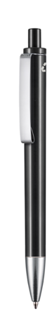 Kugelschreiber EXOS RECYCLED–schwarz recycled bedrucken, Art.-Nr. 97600_1525 Kugelschreiber EXOS RECYCLED–schwarz recycled bedrucken, Art.-Nr. 97600_1525