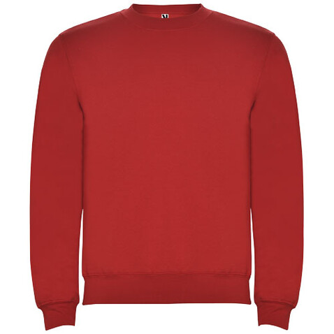 Clasica Sweatshirt mit Rundhalsausschnitt für Kinder, rot bedrucken, Art.-Nr. K10704IE