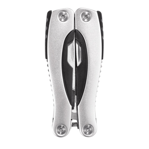 Fix Multitool silber, schwarz bedrucken, Art.-Nr. P221.132
