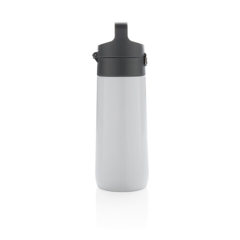 Hydrate auslaufsichere Vakuumflasche weiß bedrucken, Art.-Nr. P432.633