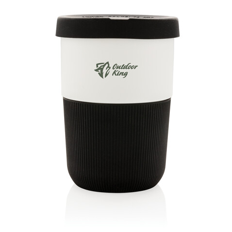 PLA Cup Coffee-To-Go 380ml schwarz bedrucken, Art.-Nr. P432.831
