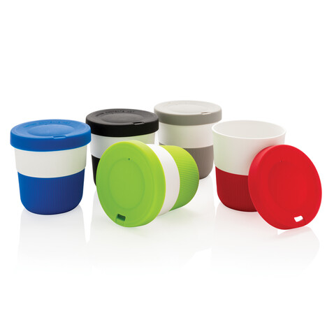 PLA Cup Coffee-To-Go 280ml schwarz bedrucken, Art.-Nr. P432.891