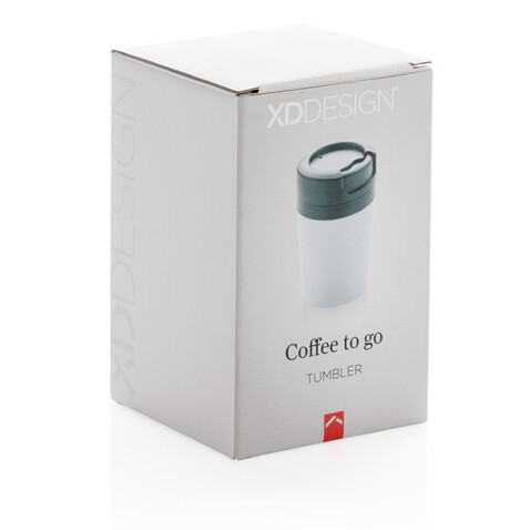 Coffee to go Becher weiß bedrucken, Art.-Nr. P432.923