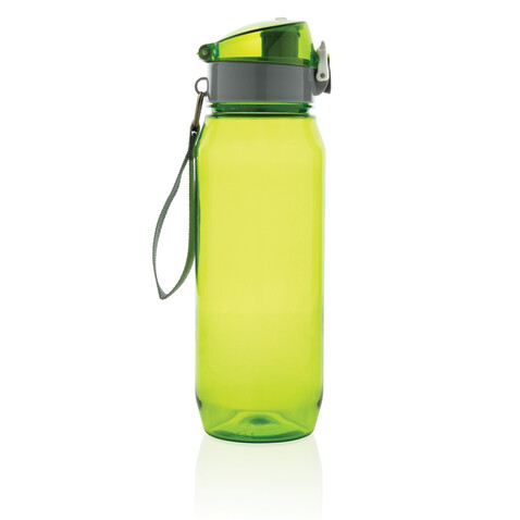 Tritan Flasche XL 800ml grün, grau bedrucken, Art.-Nr. P436.027