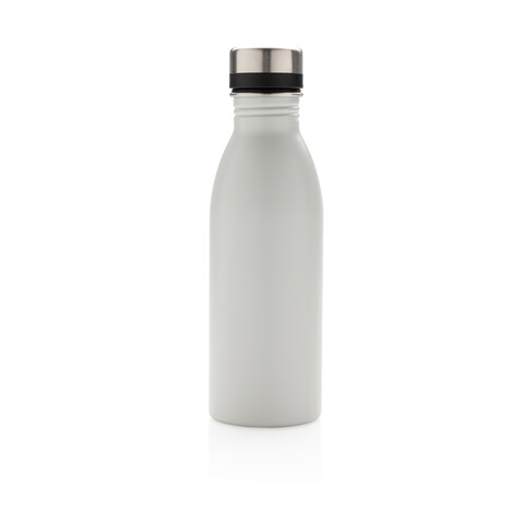 Deluxe Wasserflasche off white bedrucken, Art.-Nr. P436.413