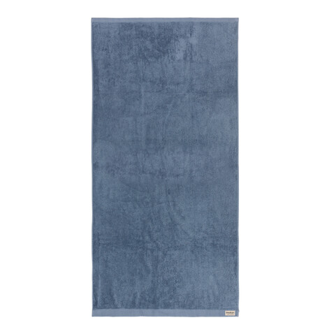 Ukiyo Sakura AWARE™ 500gr/m² Badetuch 70 x 140cm blau bedrucken, Art.-Nr. P453.825